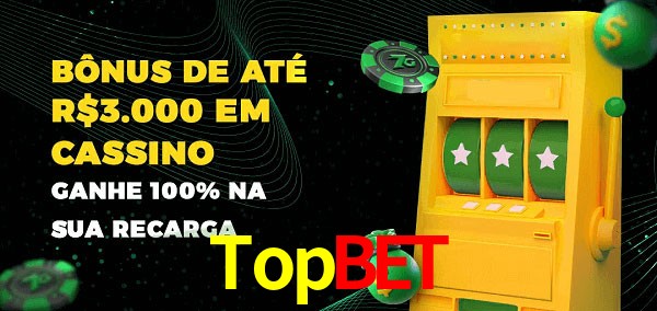Topbet melhor bônus de depósito